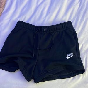 Nike womens sweatpant shorts